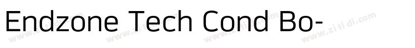 Endzone Tech Cond Bo字体转换 Endzone Tech Cond Bo字体转换